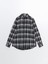 Lcwaıkıkı Classic Regular Fit Uzun Kollu Ekose Gabardin Erkek Gömlek 5