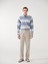 Lcwaıkıkı Classic Regular Fit Uzun Kollu Çizgili Erkek Gömlek 2