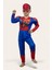 Spiderman Kostümü Kaslı Yeni Çocuk Örümcek Adam Kaslı Kostümü Maskeli Parti Kıyafeti 2