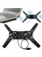 Katlanabilir Laptop Soğutucu - 2 Fanlı Portatif ve Verimli Soğutma Sağlayan Ergonomik Tasarım 3