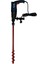 Matkap Uyumlu Toprak Burgu Makinesi 60CM x 5 cm (Kırmızı) 1