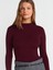 31433 Yarım Balıkçı Yaka Top-Bordo 4