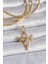 Mulvxxmd XDN02 Pirinç Gold Renk Zirkon Taşlı Anka Kuşu Model Ajda Charm (Mulvix) 2