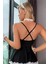 BscitirStore Harika Fiyonklu Tüllü Dantelli Hizmetçi Babydol Gecelik BS9236 2