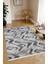 Kaymaz Taban Yıkanabilir Modern Salon Mutfak Oturma Odası Çocuk Odası Halısı 5014 Krem 1