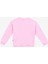 Baskılı Kız Çocuk Açık Pembe Sweatshırt BRB4WG-SWT6025 2