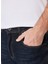Normal Bel Straight Koyu Lacivert Erkek Denim Pantolon Washington Straight-09 4