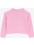 Baskılı Kız Çocuk Pembe Sweatshırt J4WG-SWT7571 2