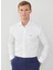 Slim Fit Gömlek Yaka Beyaz Erkek Gömlek Hm309757 1