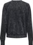 O Yaka Taşlamalı Siyah Kadın Sweatshırt Onldonna L/s O-Neck Washed Box Ub S 2