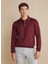 Brooks Brothers Polo Yaka Standart Bordo Erkek Kazak BBFW24MKL004 1