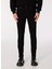 Slim Fit Düz Siyah Erkek Denim Pantolon 245D1105_KLJ Slım Denım 3