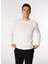 Gmg Fırenze Bisiklet Yaka Regular Fit Ekru Erkek Kazak GU24MFW04010 3