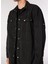 Normal Siyah Düz Erkek Gömlek 245d1403_Klj Mıx Materıal Jacket 4