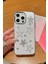 iPhone 14 Pro Max Uyumlu Taşlı Deniz Yıldızı Desenli Şeffaf Kılıf 4