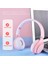 Mobify M6 Pro Ayarlanabilir ve Katlanabilir Kulak Üstü Bluetooth Kulaklık Pembe 3