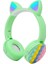 Mobify Rgb LED Işıklı Kedi Kulağı Tasarımlı Katlanabilir Kulak Üstü CXT-950 Bluetooth Kulaklık 1