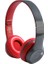 Technoguru Ergonomik Tasarımlı Kafa Üstü BTK-ZR56 Bluetooth Kulaklık Kırmızı 1