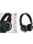 Technoguru 40MM Dinamik Sürücülü Kafa Üstü L100 Bluetooth Kulaklık Siyah 1