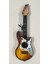 4 Telli Kahverengi Elektro Oyuncak Gitar 23 Nisan Gösterisi Çocuk Gitarı 50 Cm. 1