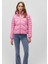 Dik Yaka Pembe Şişme MONT110698-85523 1
