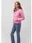 Dik Yaka Pembe Şişme MONT110698-85523 2