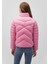 Dik Yaka Pembe Şişme MONT110698-85523 4