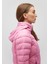 Dik Yaka Pembe Şişme MONT110698-85523 5