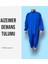 Demans Tulumu - Hasta Bakım Kıyafet - Terletmez Pamuklu Kumaş - Large Beden 2