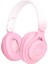 Technoguru Ayarlanabilir ve Katlanabilir Kulak Üstü M6 Plus Bluetooth Kulaklık Pembe 1