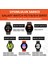 Samsung Galaxy Watch 4 5 Pro 6 7 Fe 40 42 43 44 45 46 47 Mm Uyumlu Kordon Magnet Toka Silikon Kayış 5