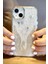 iPhone 14 Plus Uyumlu Taşlı Kuğu Desenli Şeffaf Kılıf 1