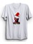 Thug X-Mas, Eşkıya Noeli, Santa Tupac, 2pac, Noel, Yeniyıl, Yılbaşı, Beyaz Pamuk Tişört 1