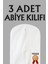 3 Adet Elbise Kılıfı 60X160 Abiye Gelinlik Kıyafet Kılıfı Gamboç Hurç Kalın Diş Fermuarlı Beyaz Renk 1