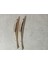 24*2,7 cm Yunus Şekilli Gold Metal Çanta Sapı 3