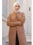 Kadın Düğme Kapamalı Cepli Triko Hırka -PMK338 3