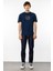 Marcel Slim Straight Fit Normal Bel Rinse Koyu Indigo Erkek Jean Pantolon 1