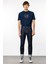 Marcel Slim Straight Fit Normal Bel Rinse Koyu Indigo Erkek Jean Pantolon 2