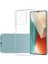 Xiaomi Redmi Note 13 Kılıf Lüx Şeffaf Yumuşak Süper Silikon Kılıf + Cam Ekran Koruyucu 1