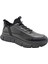 1027 Erkek Spor Bot - Deri ve Ortopedik - 1027 - Siyah - 44 5