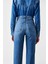 Sarah Slim Straight Fit Yüksek Bel Orta Indigo Kadın Jean Pantolon 5