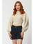 Crop Sweatshirt  - Bej Bej - M 1