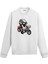 Unisex Pamuk Motosiklet Karikatür Kapşonlu Sweatshirt Hoodie Eğlenceli Motorcu Deseni 1