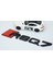 Rsq7 Siyah Abs 3m 3D Bagaj Logo Audi Ile Uyumlu 4