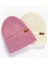 Beanie Regular Fit Pembe Bere 3