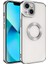 Apple iPhone 14 Plus Kılıf Kamera Lens Korumalı Kenarları Renkli Polikarbon Kaplama Özel Tpu Üretim Arkası Şeffaf Premium Omega Dayanıklı Kılıf 1
