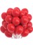 Lastik Lateks Mat Balon 50 Adet Kırmızı Balon 1