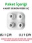 Apple Airpods Pro / Pro 2 Ile Uyumlu Üretilmiş Yedek Silikon Kulaklık Ucu (S/l) 2 Li Set 2