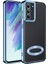 Samsung Galaxy S21 Fe Kılıf Kamera Lens Korumalı Kenarları Renkli Polikarbon Kaplama Özel Tpu Üretim Arkası Şeffaf Premium Omega Dayanıklı Kılıf 1