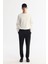 Erkek Siyah Yanı Lastikli Gofreli Chino Pantolon B003037 1